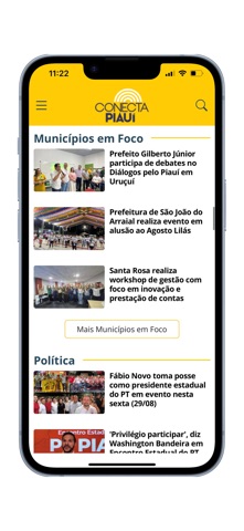 Conecta Play - Notícias screenshot