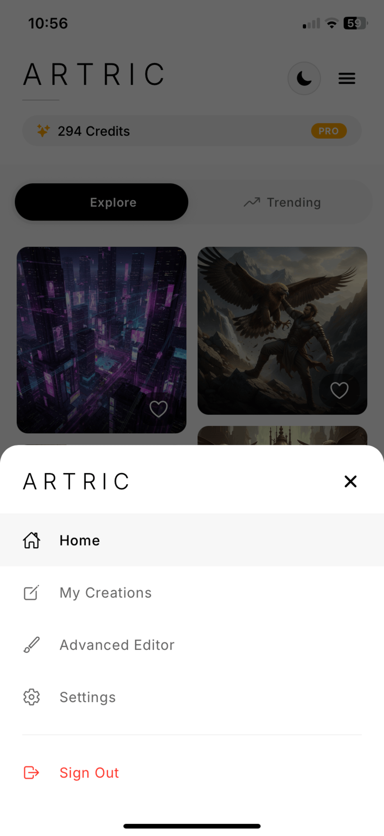 Artric screenshot 4