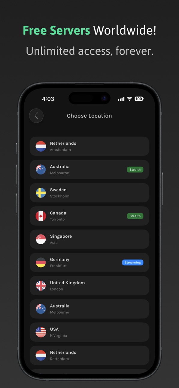 iPhone screenshot