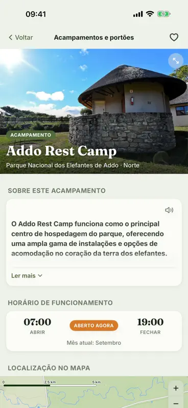 Addo Safari: Mapa e Guia screenshot 7 of 10