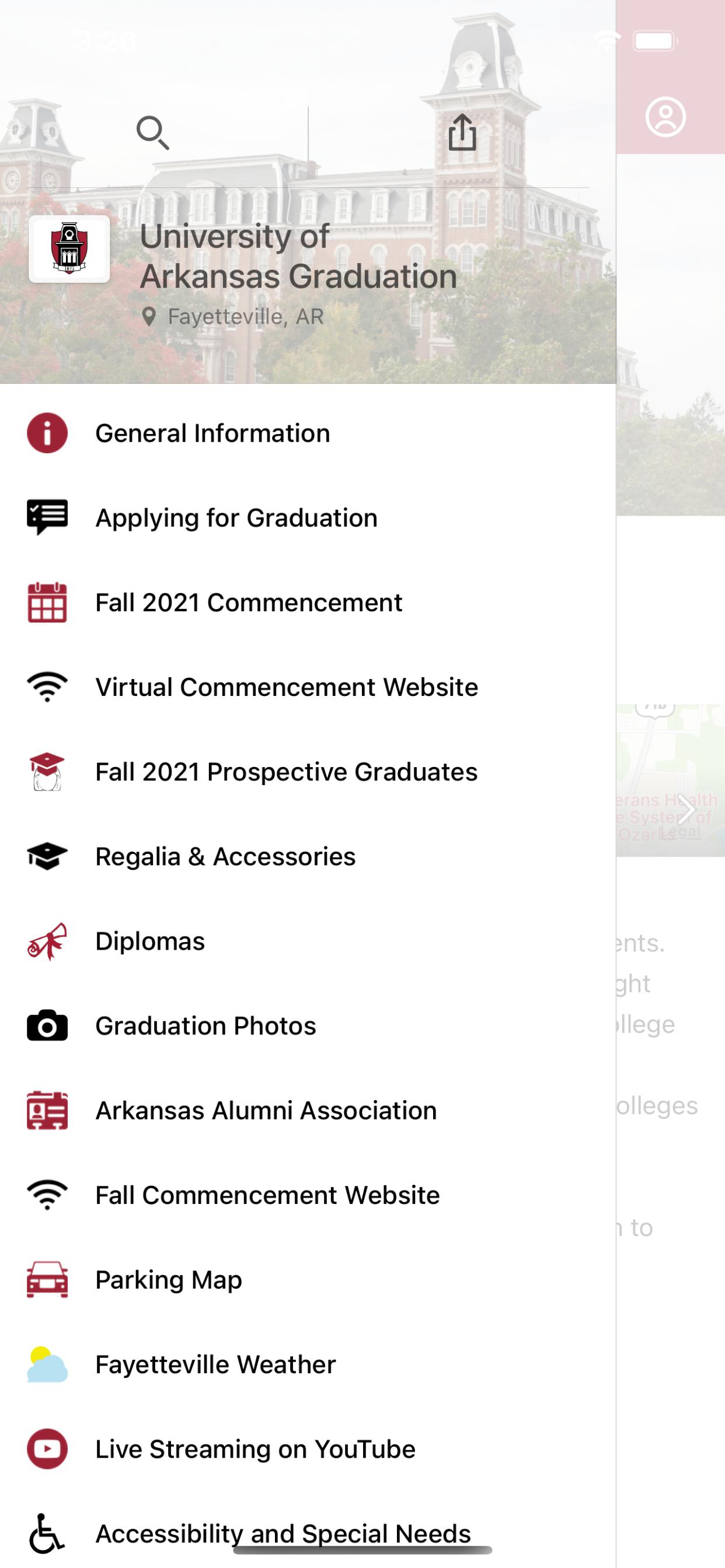 Univ of Arkansas Graduation