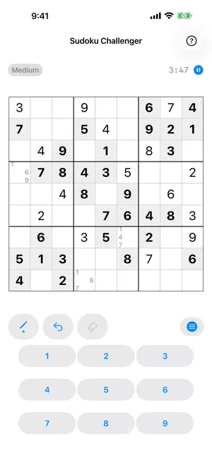 Sudoku Challenger screenshot 4