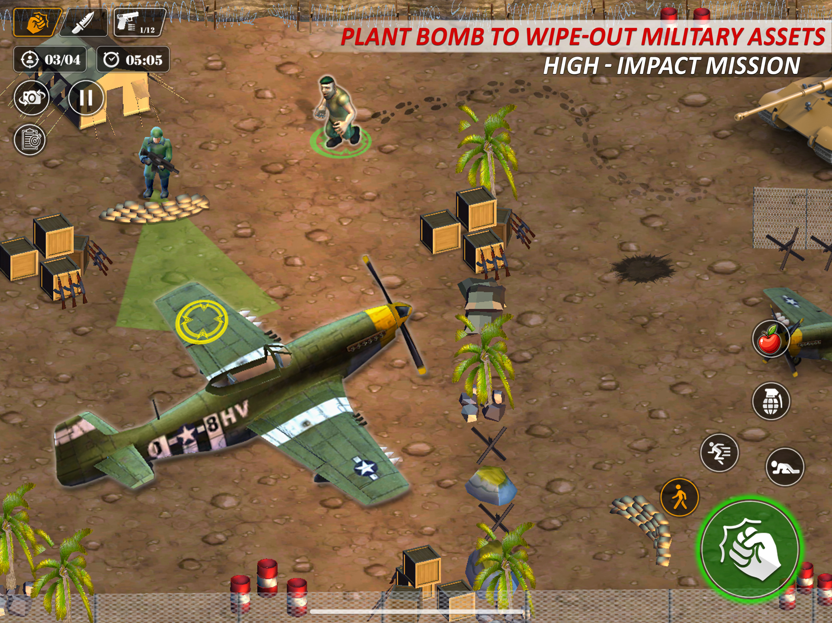 Commando Survival War game ww2
