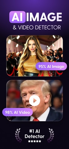 AI Image & Video Detector screenshot