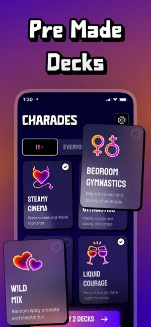 Adult Charades AiGen screenshot 2