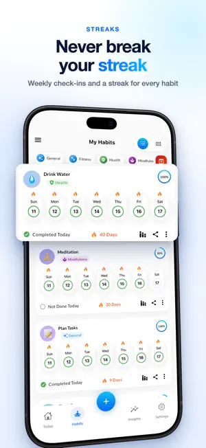 Habigrow: ADHD Habit Tracker screenshot 4