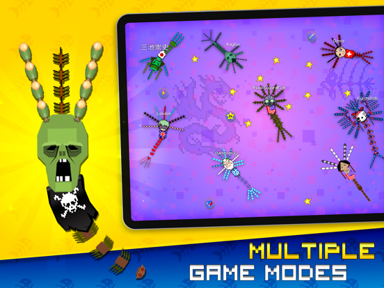 Pixel Sword Fish io iPad app afbeelding 4