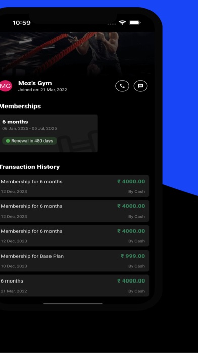 DGymBook Screenshot