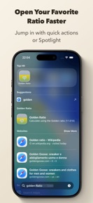 Golden Ratio Calculator Pro screenshot