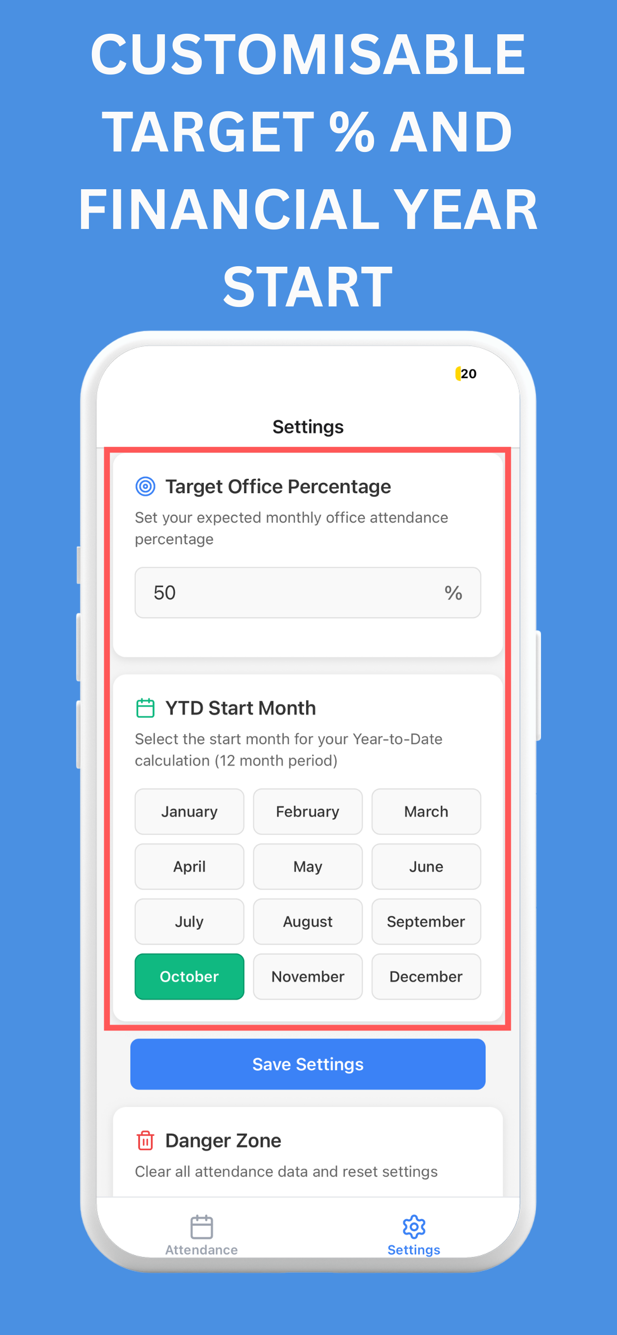 InOffice: Hybrid Work Tracker