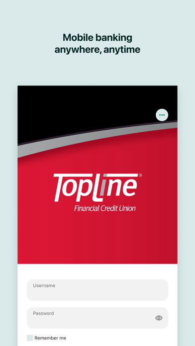 TopLine Financial Credit Union app screenshot