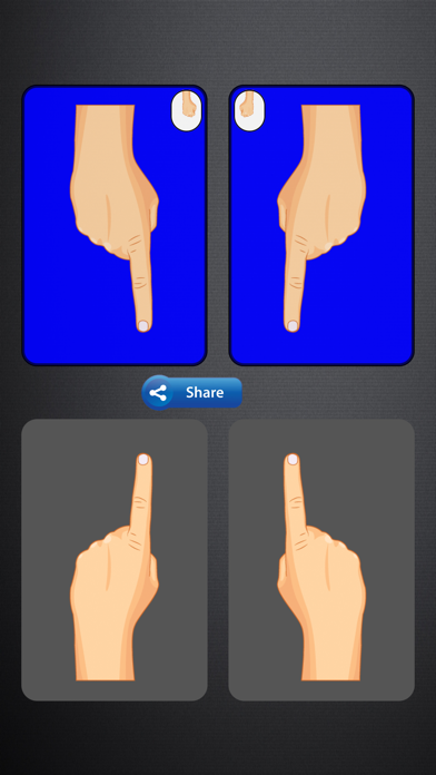 Finger Wars for two Screenshot