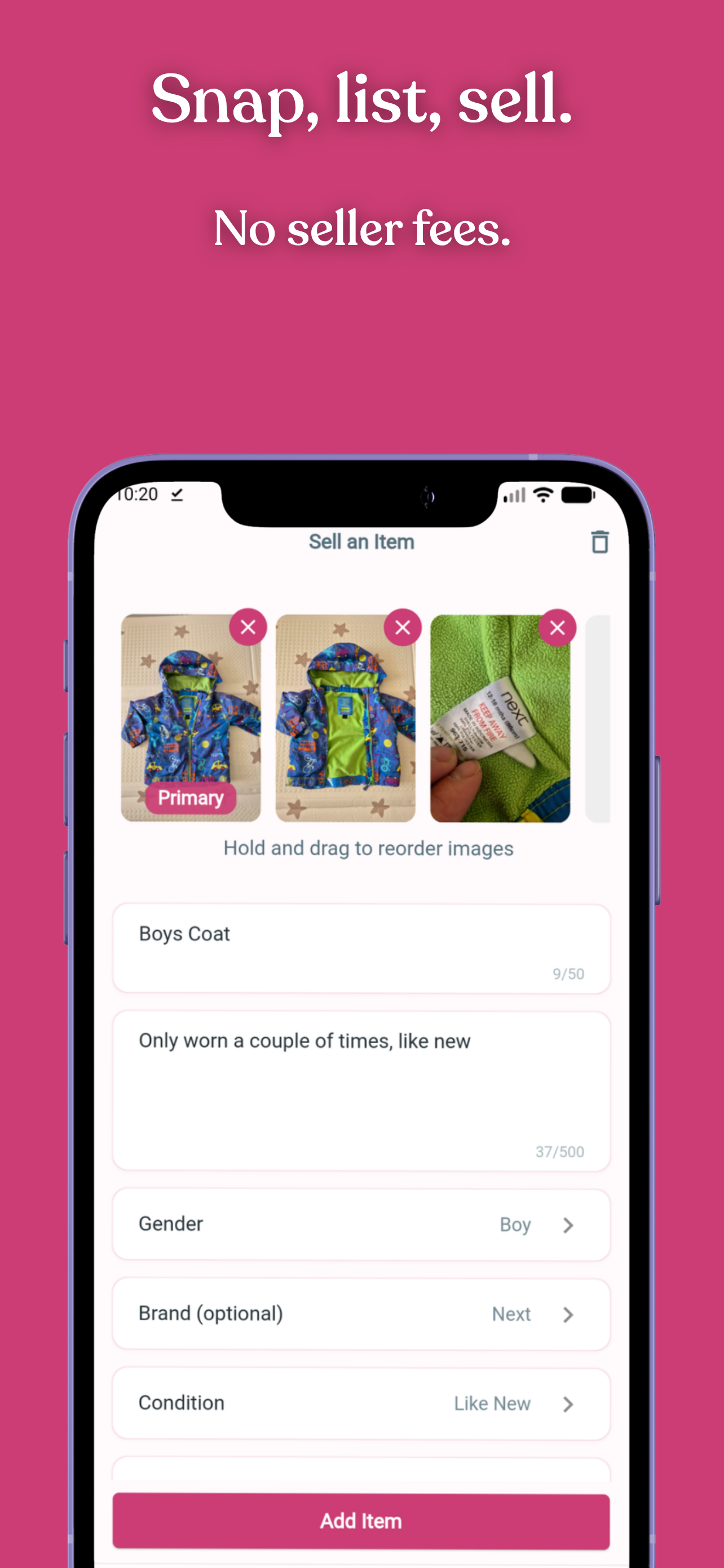 Kidora: Buy/Sell Kids Items UK screenshot 6