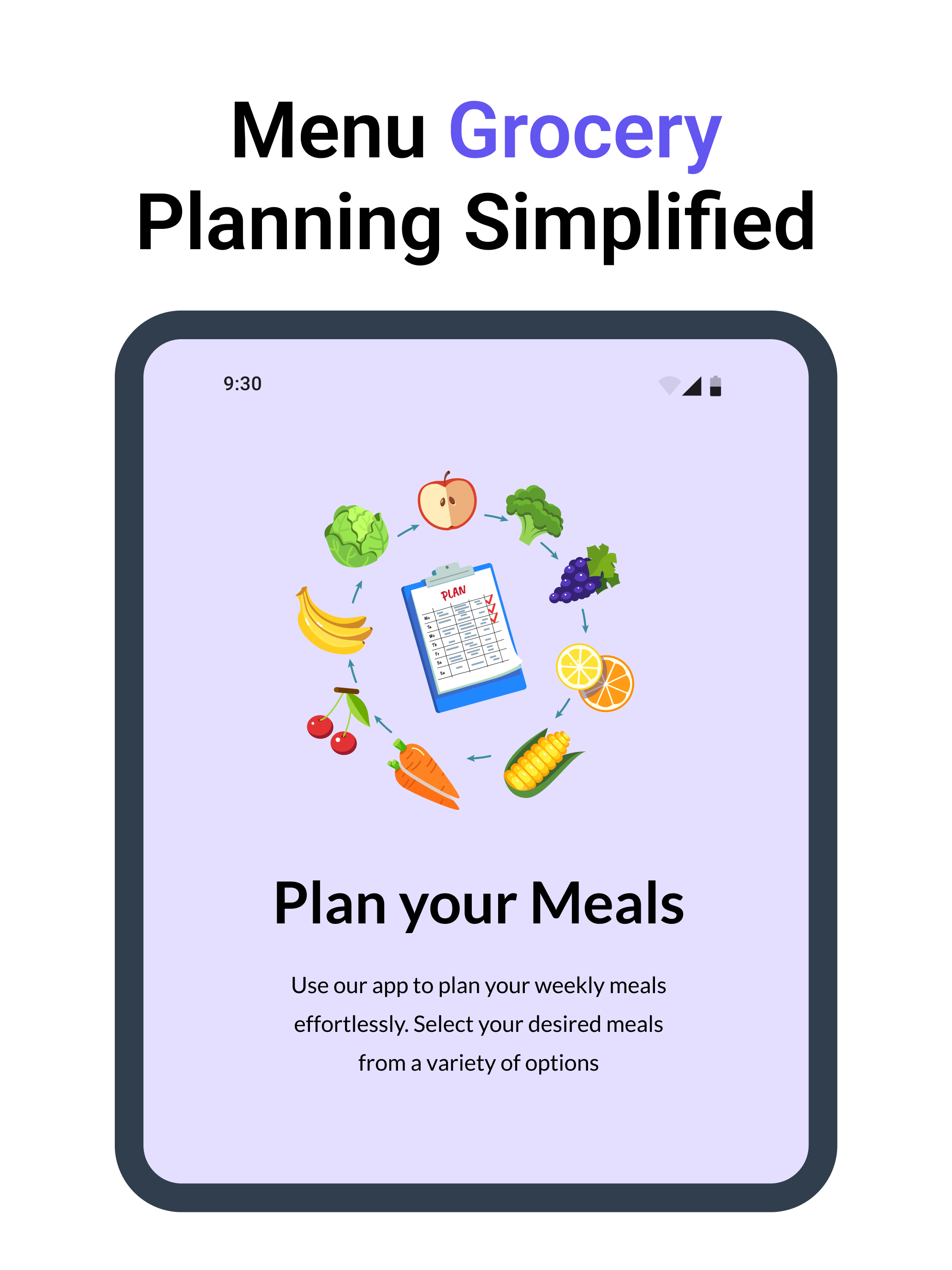 Menu Grocery Planner screenshot 8