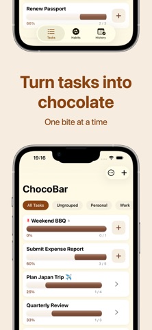 ChocoBar: Task & Habit Tracker Screenshot 1 of 9