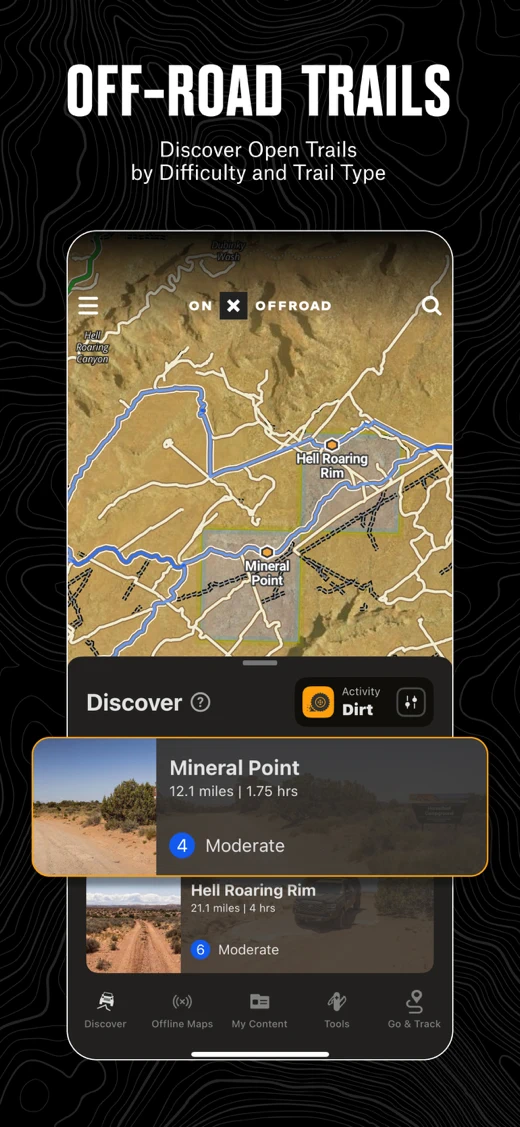 onX Offroad: Trail Maps & GPS screenshot 1