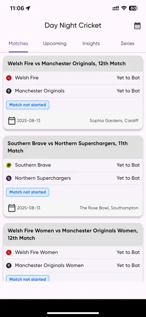 The Cricket Digest screenshot 1