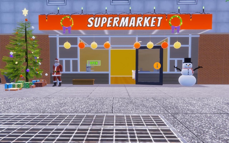 Supermarket Simulator Game 3D Screenshot