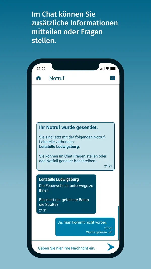 nora - Notruf-App Screenshot 9