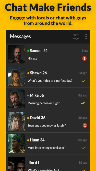 WOOLFR Gay Dating, Chat, Meet Screenshot
