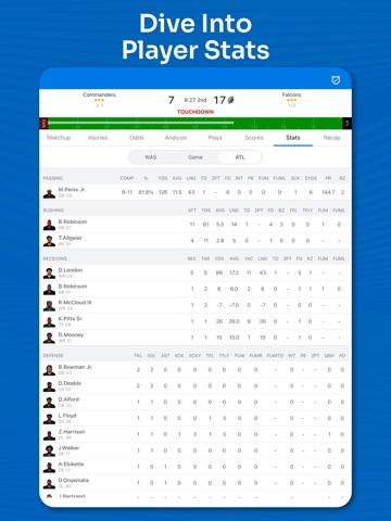 Superfan Sports: NFL Football iPad screenshot