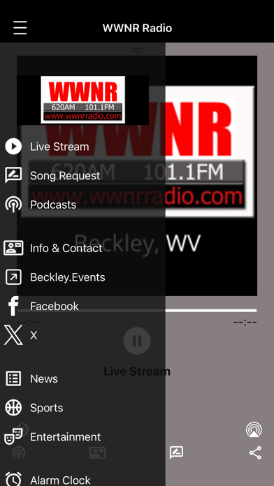 News Talk 620 WWNR Screenshot