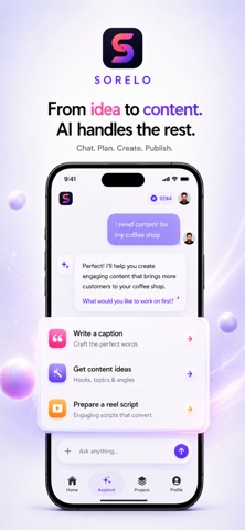 Sorelo: Captions & Design screenshot