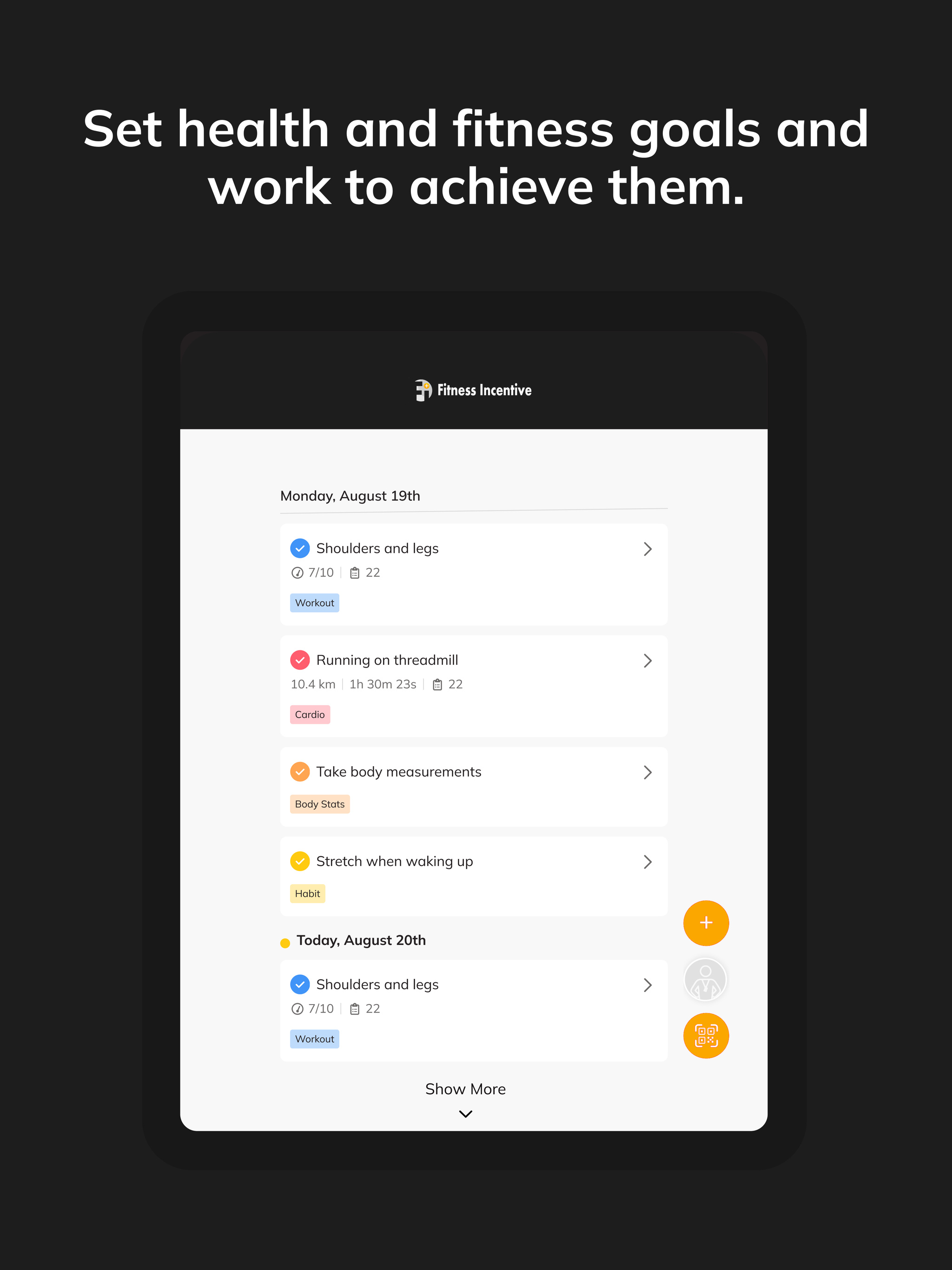 Fitness Incentive+ screenshot 14