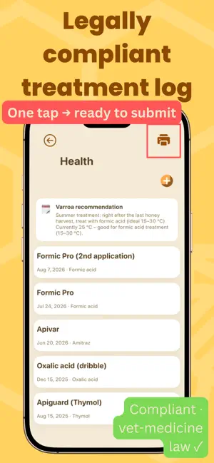 HiveSight: Beekeeping App screenshot 1