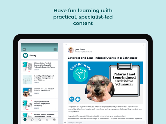 VetHive iPad screenshot 3 - Medical app