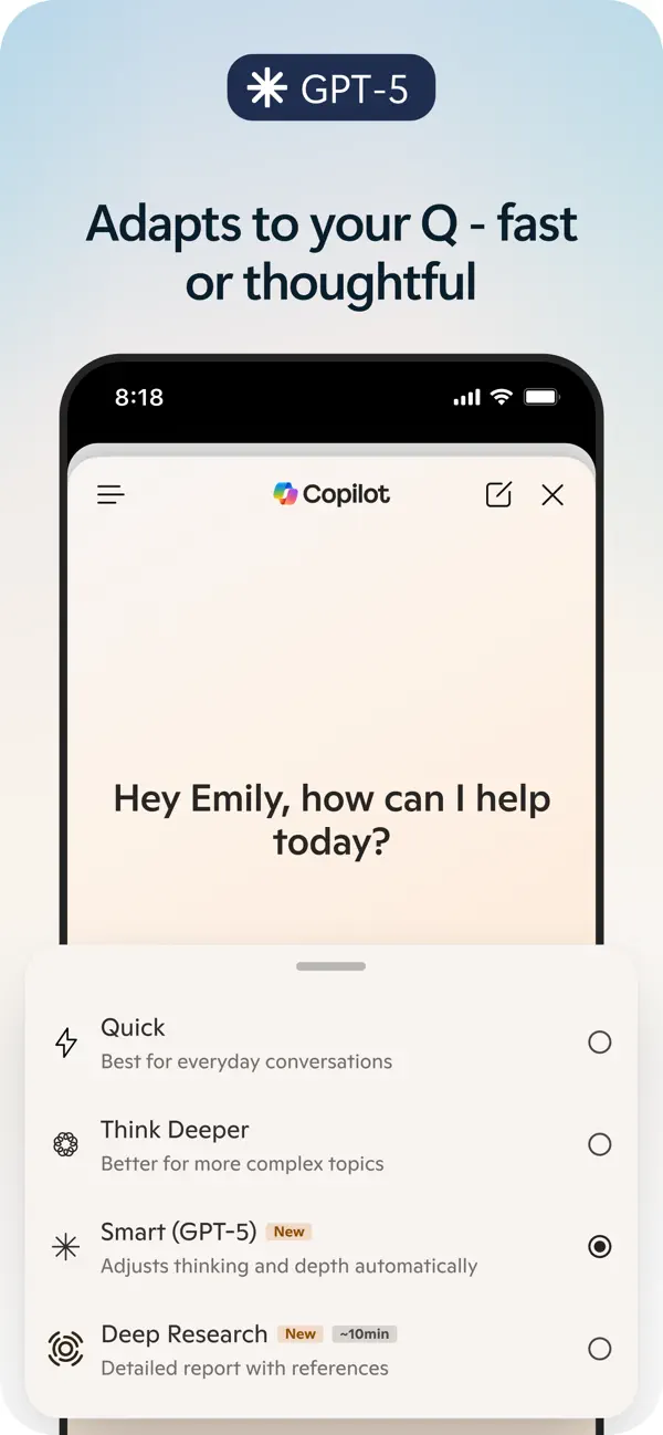#5. Microsoft Edge: AI Browser (iOS) Av: Microsoft Corporation