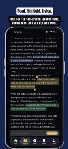 LawPH - Codals & Jurisprudence iPhone screenshot