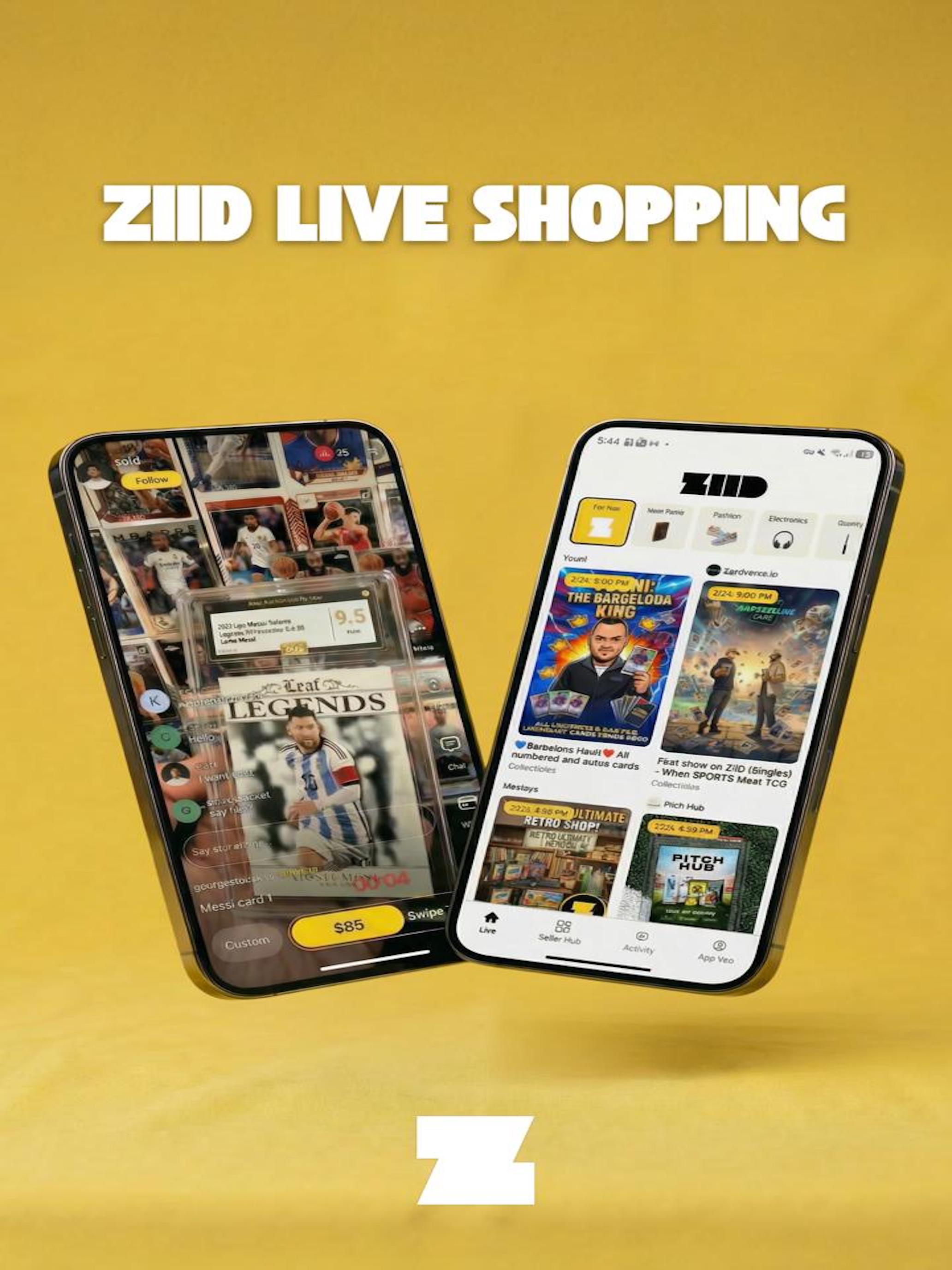 Ziid - Live Shopping