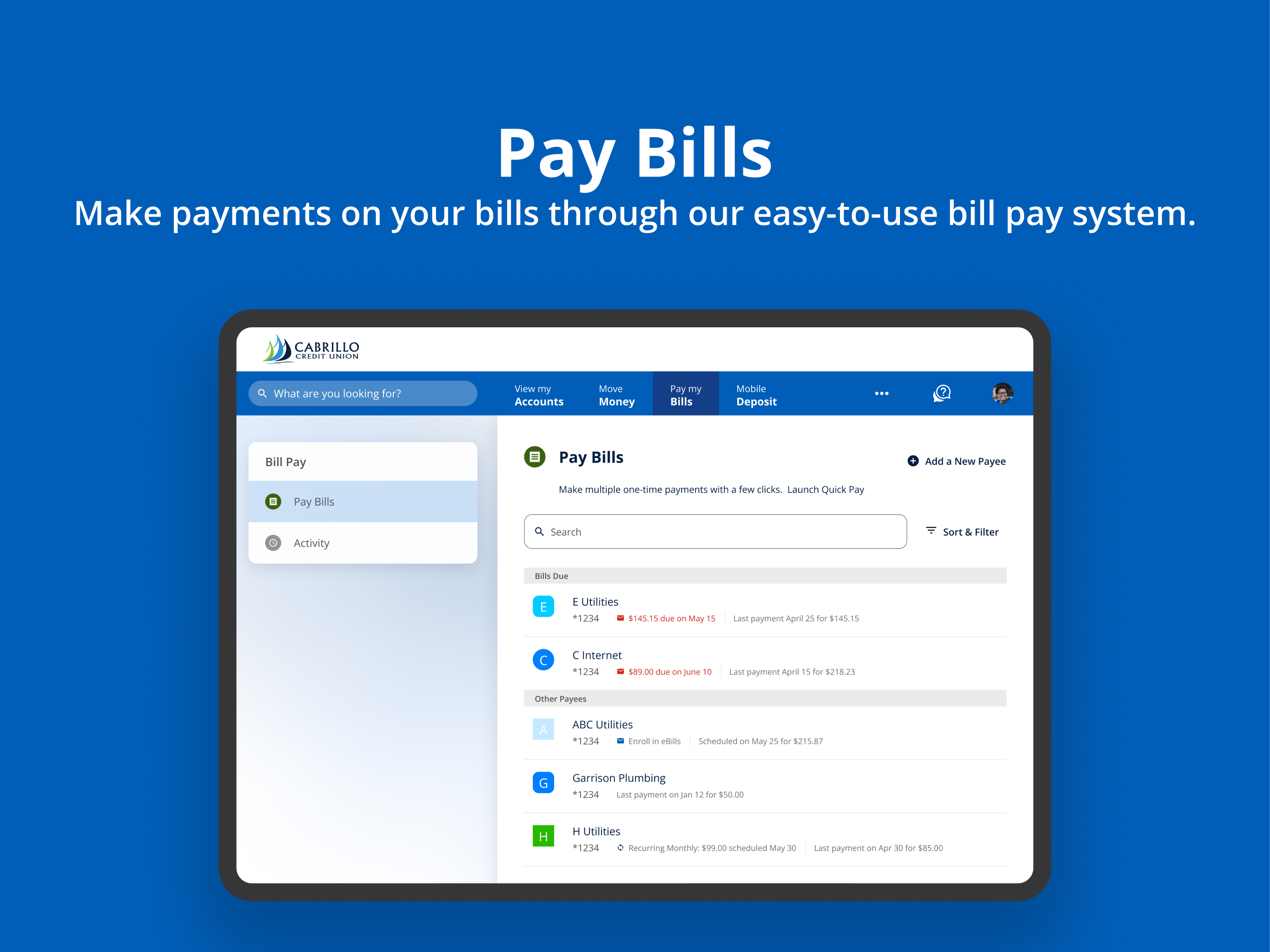 Cabrillo Credit Union screenshot 14