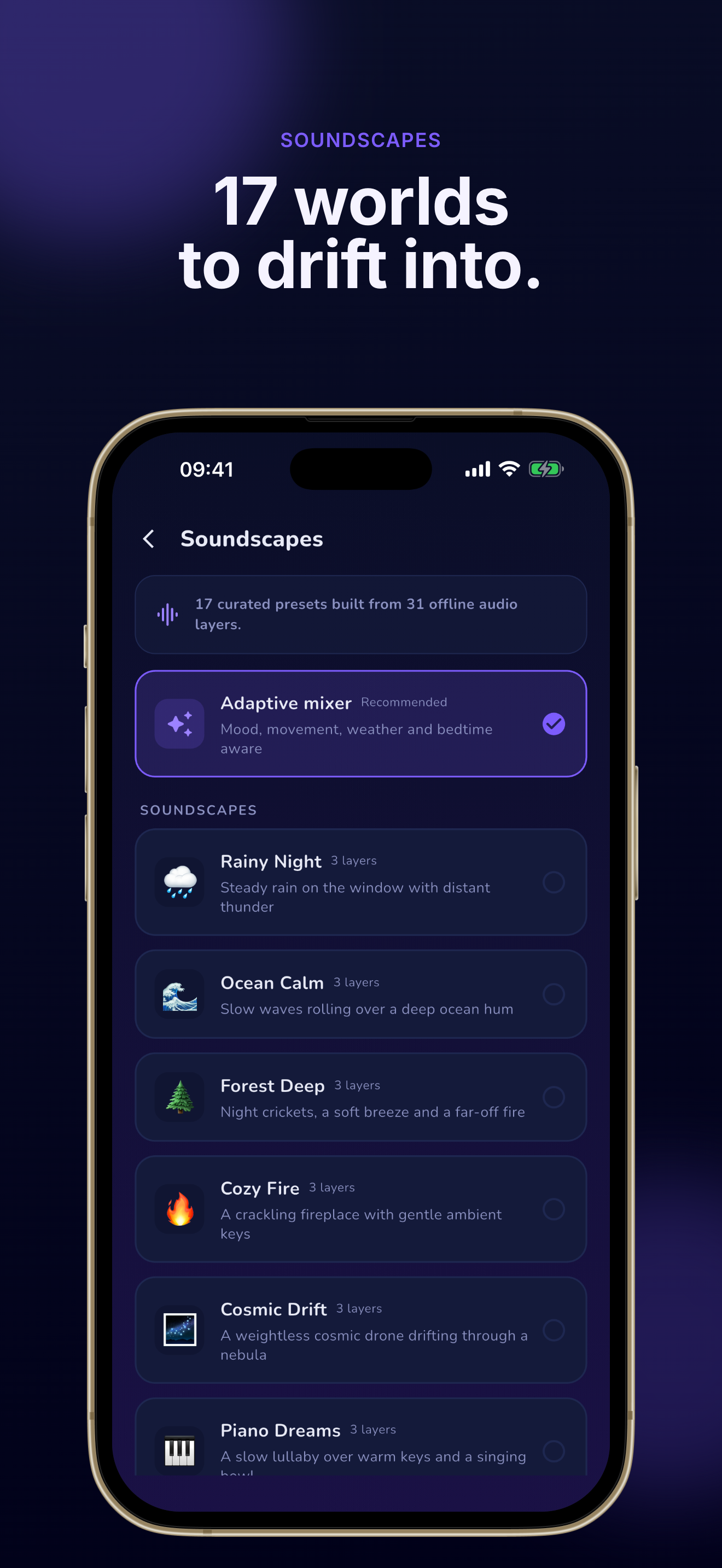 DreamScape: AI Sleep Sounds screenshot 5