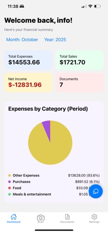 ScanReceipt Screenshot 1 of 10