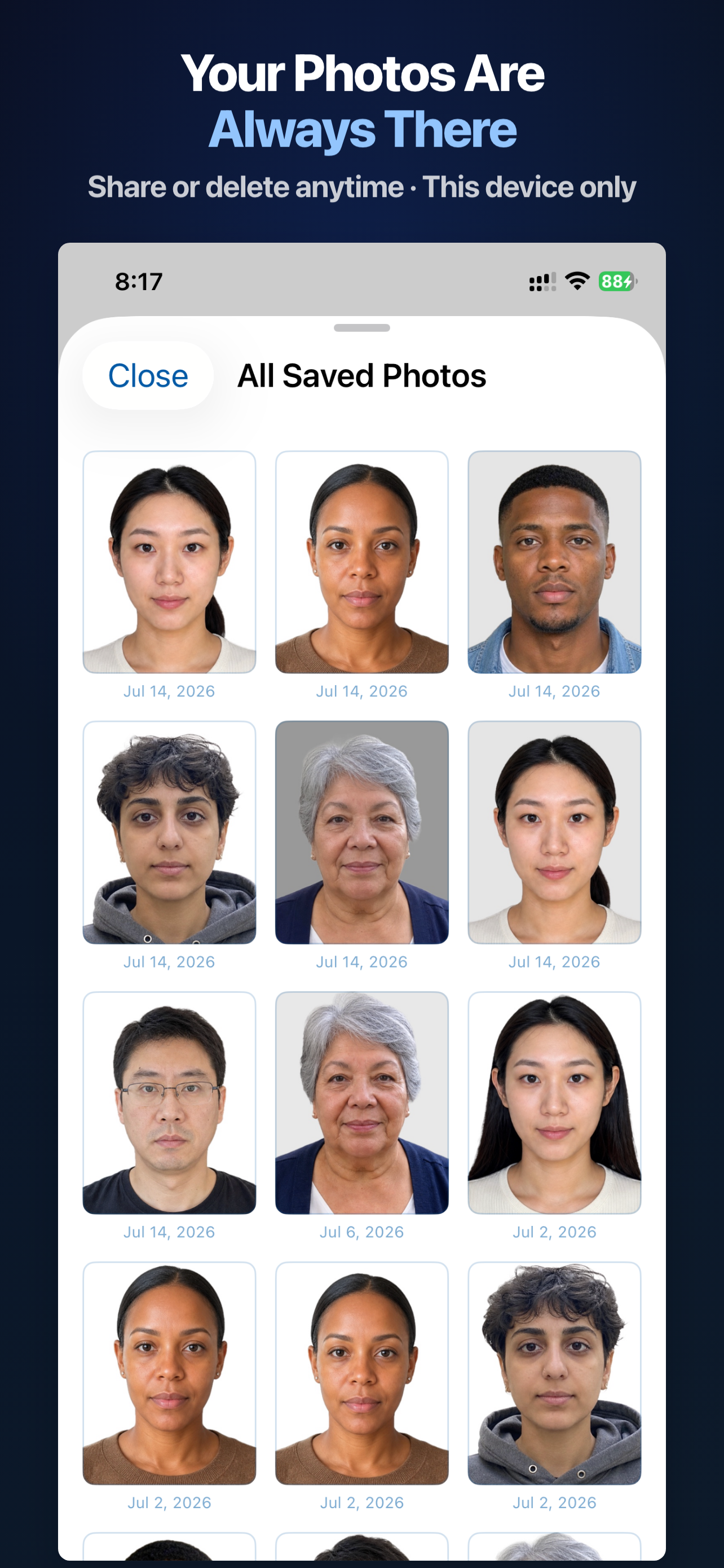 Schengen Visa Photo screenshot 6