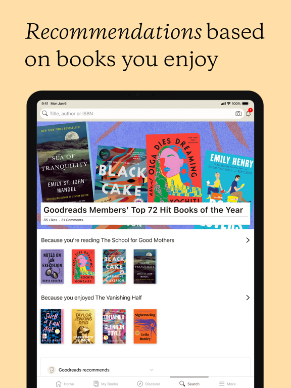 Screenshot #6 pour Goodreads: Book Tracker & More