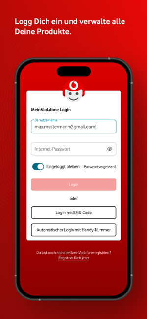 ‎MeinVodafone Screenshot