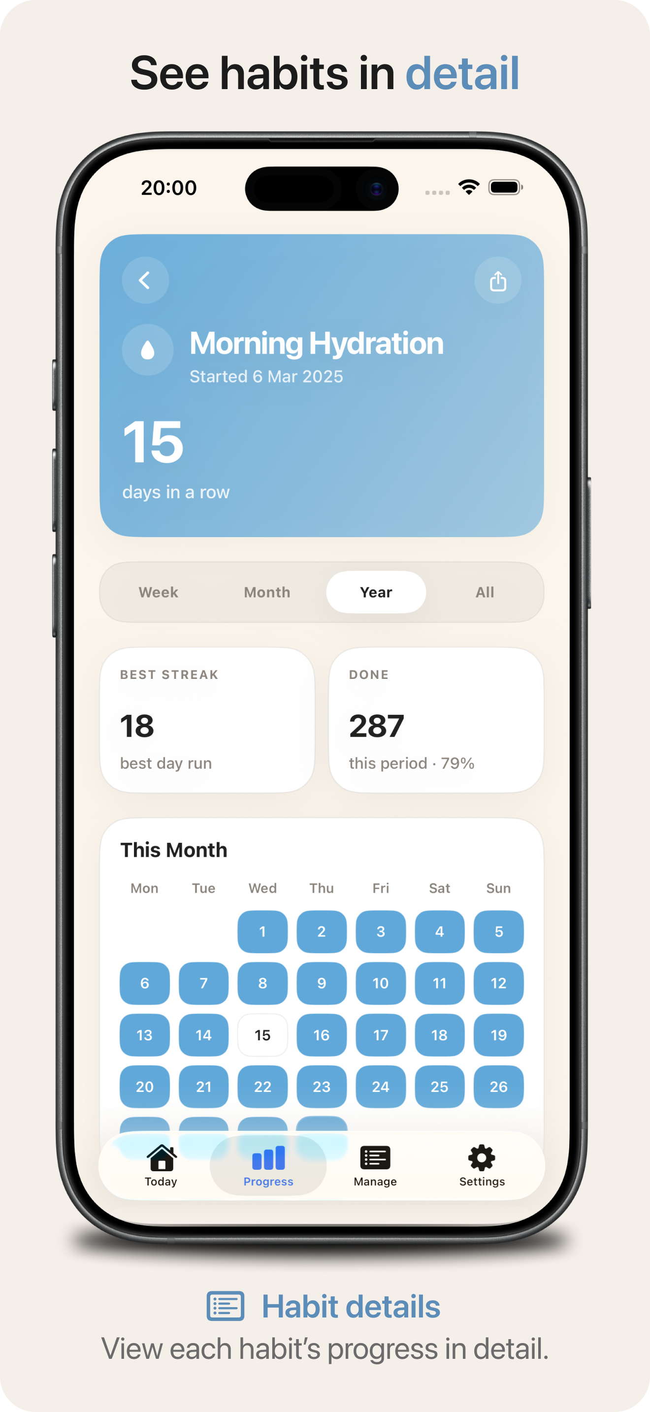 Habitios – Habit Tracker screenshot 5