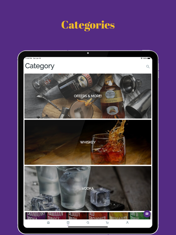 Kaasak - Alcohol Delivery iPad screenshot 3 - Food & Drink app
