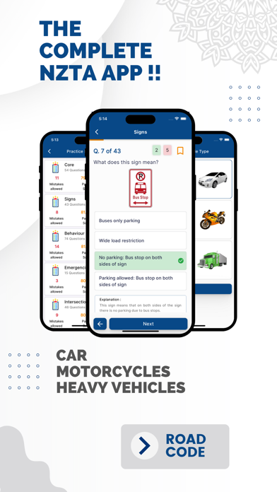 Screenshot 2 of NZ Driving Theory Test 2026 App