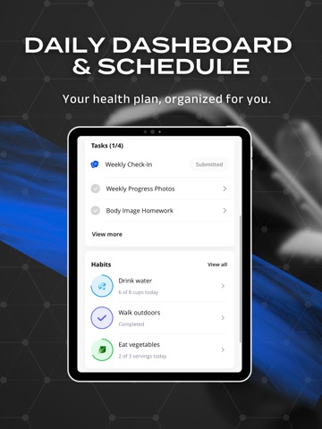 LVLTN Health iPad screenshot