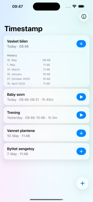 Timestamp Screenshot 1 of 3