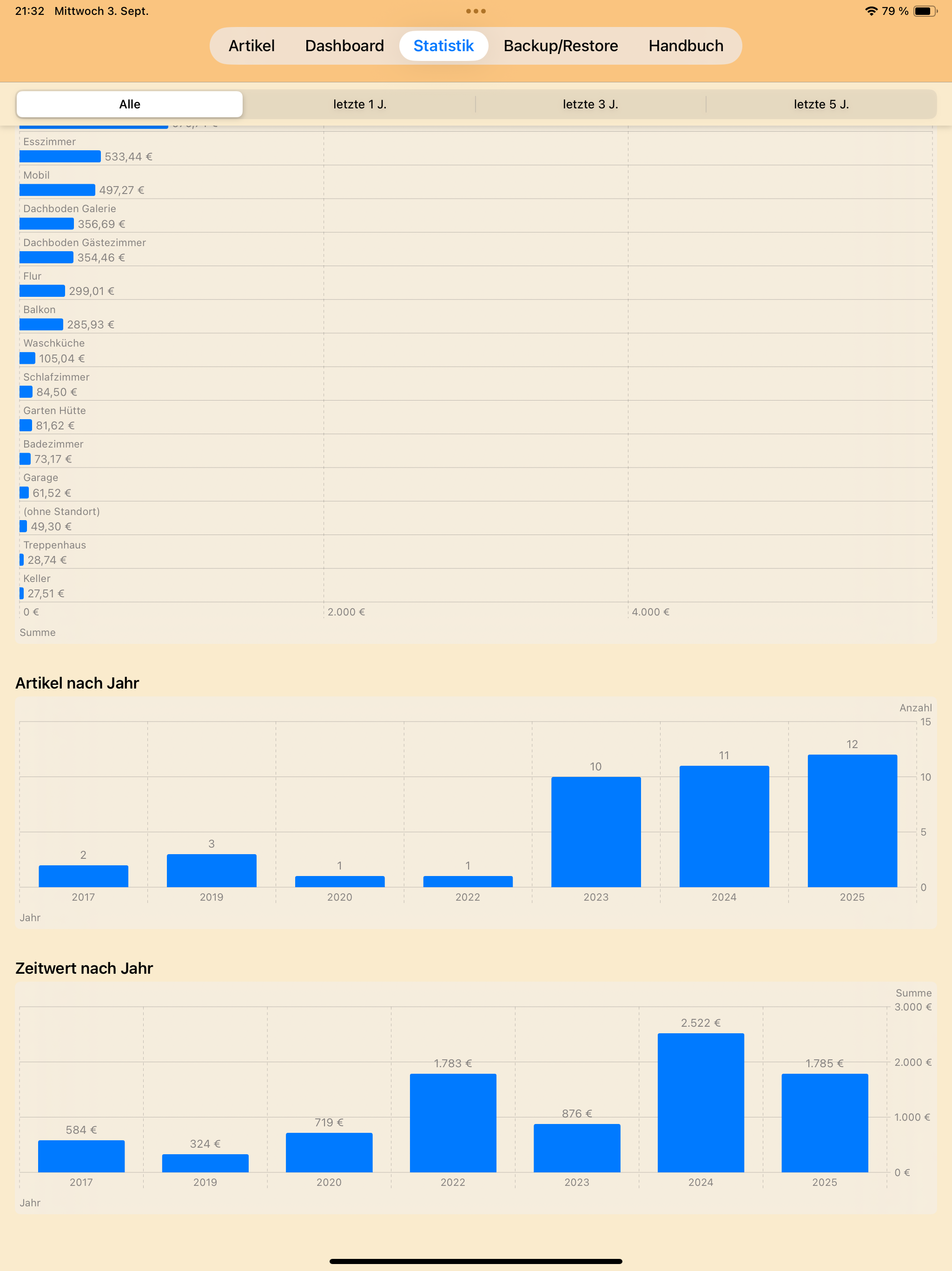 HB-Inventar screenshot 18