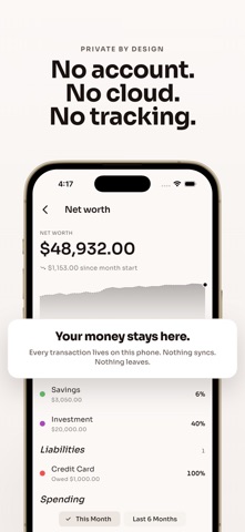 Budget - Expense Tracker iPhone screenshot