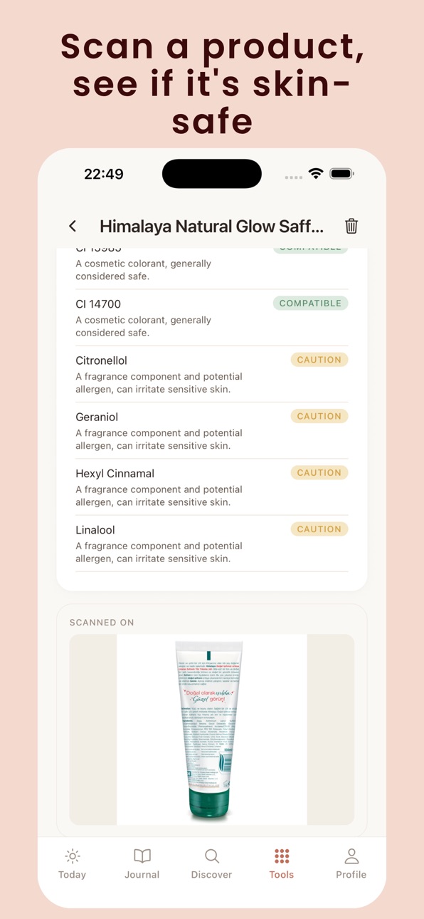iPhone screenshot