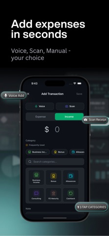 SmartWallet AI Expense Tracker Screenshot 2 of 8