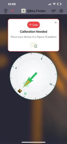 Qibla Finder One iPhone screenshot