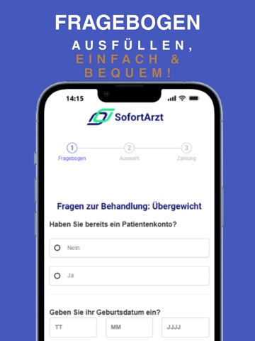 SofortArzt iPad screenshot 5